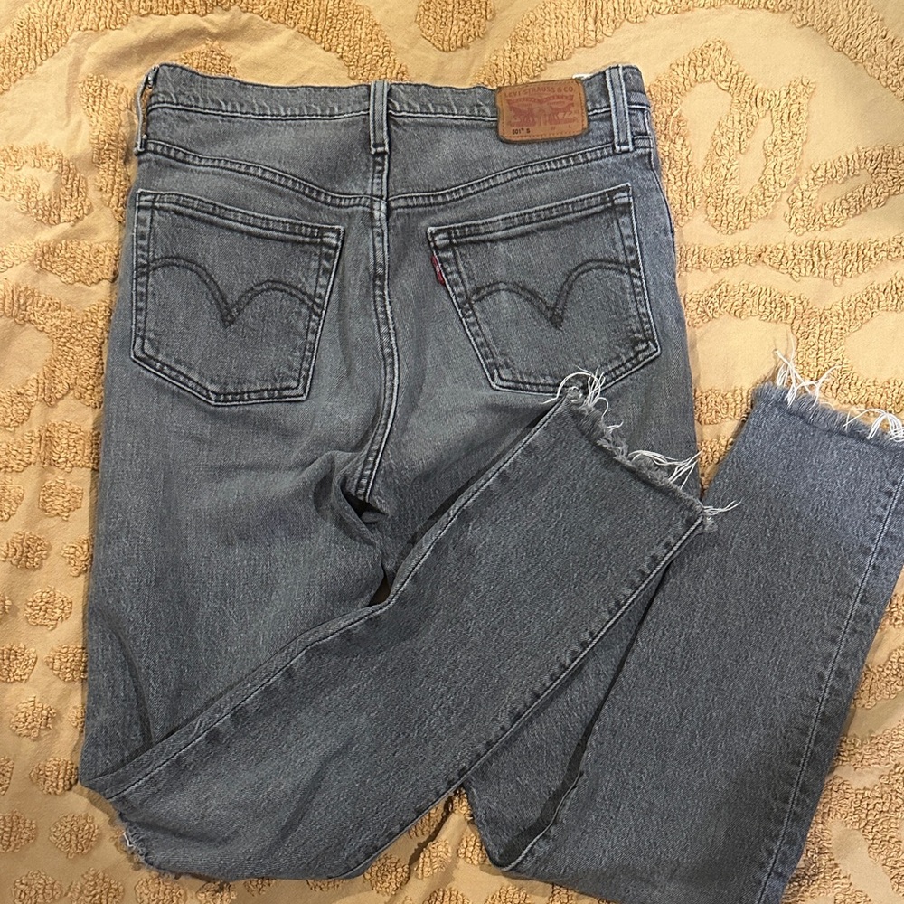 Signature by Levi Strauss Women's Skinny Jeans in Gray